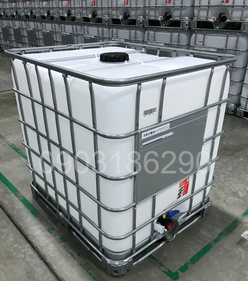 tank ibc 1000 lít đựng hóa chất